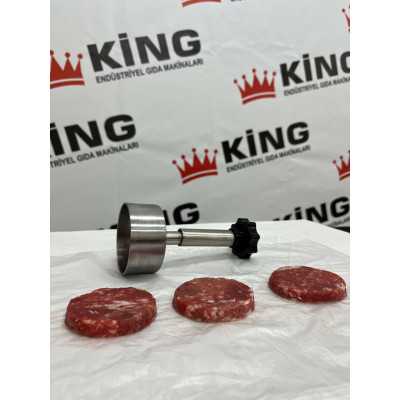 King Makina 7 cm Köfte Aparatı | Paslanmaz Çelik Köfte Presi