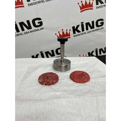 King Makina 9 cm Köfte Presi | 60–90 gr Köfte Presi | Paslanmaz Çelik