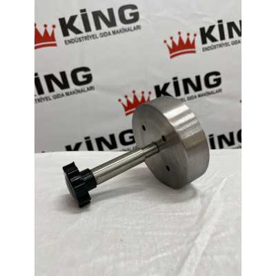 King Makina 12 cm Köfte Aparatı | 100–130 gr Köfte Presi | Paslanmaz Çelik