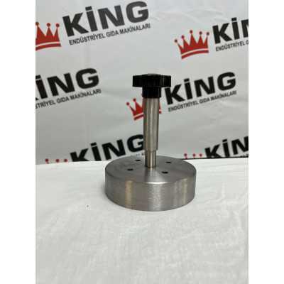 King Makina 14 cm Köfte Aparatı | 130–200 gr Köfte Presi | Paslanmaz Çelik Profesyonel Kalıp